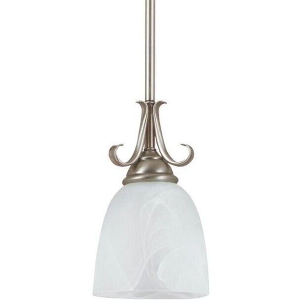 Sea Gull Lighting 61316-965 Lemont Antique Brushed Nickel Mini‎ Pendant